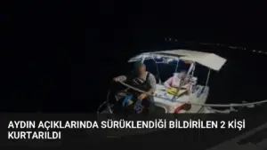 Aydın Açıklarında Sürüklendiği Bildirilen 2 Kişi Kurtarıldı
