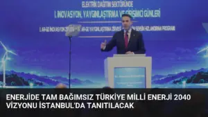 Enerjide Tam Bağımsız Türkiye Milli Enerji 2040 Vizyonu İstanbul'da Tanıtılacak