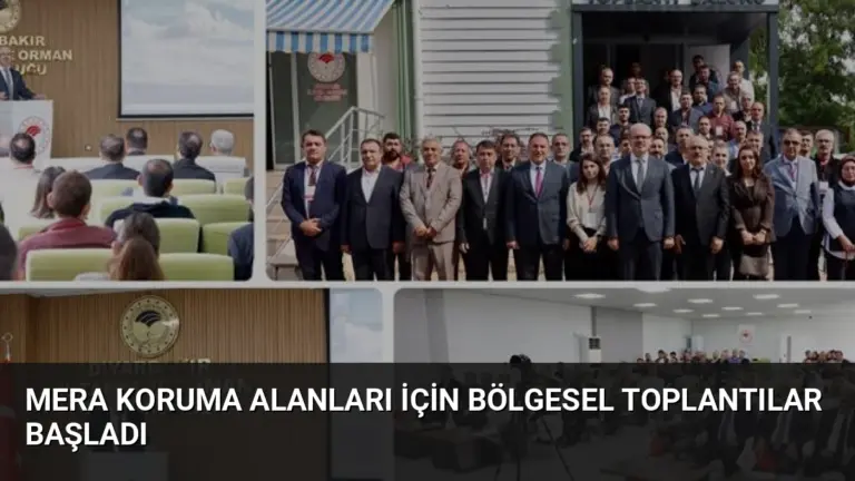 Mera Koruma Alanları İçin Bölgesel Toplantılar Başladı