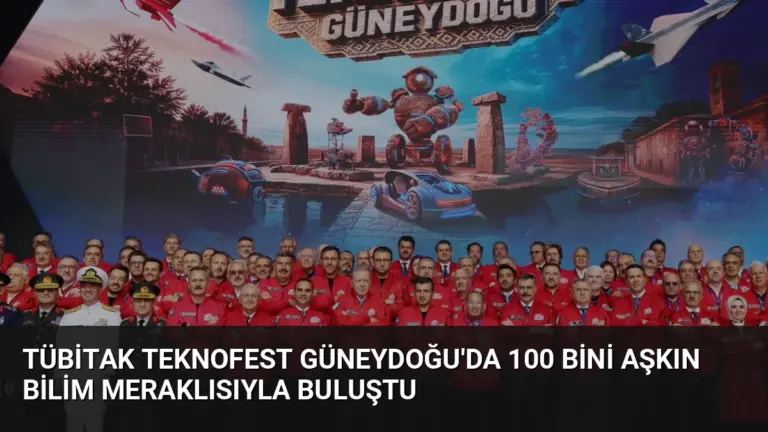 TÜBİTAK TEKNOFEST Güneydoğu’da 100 Bini Aşkın Bilim Meraklısıyla Buluştu